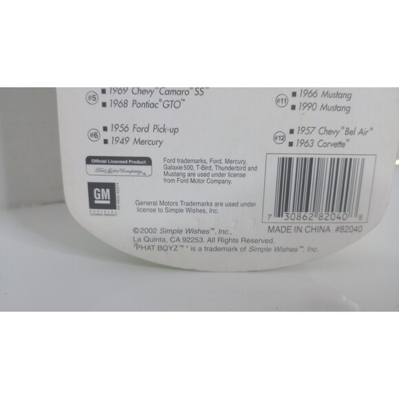 Phat Boyz Diecast 1990 Mustang & 1966 Mustang 1:64ish Models 2003 Vintage - Picture 5 of 8